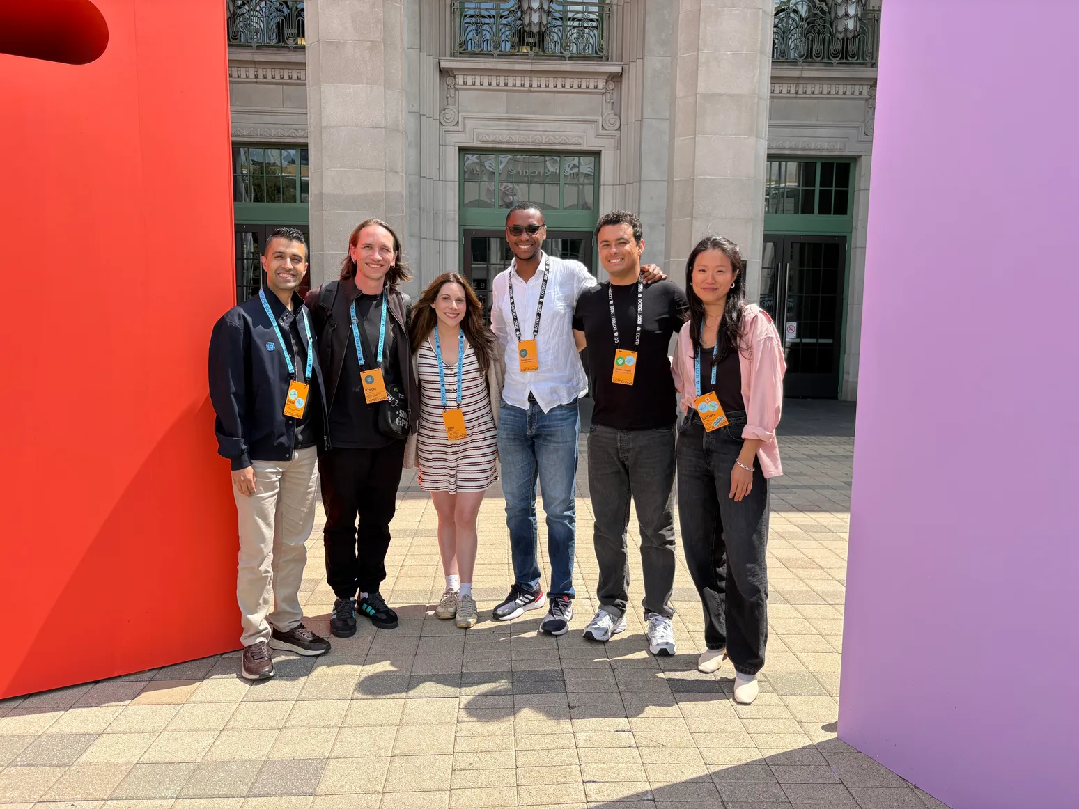 The Freshly Commerce team outside DOTDEV 2026